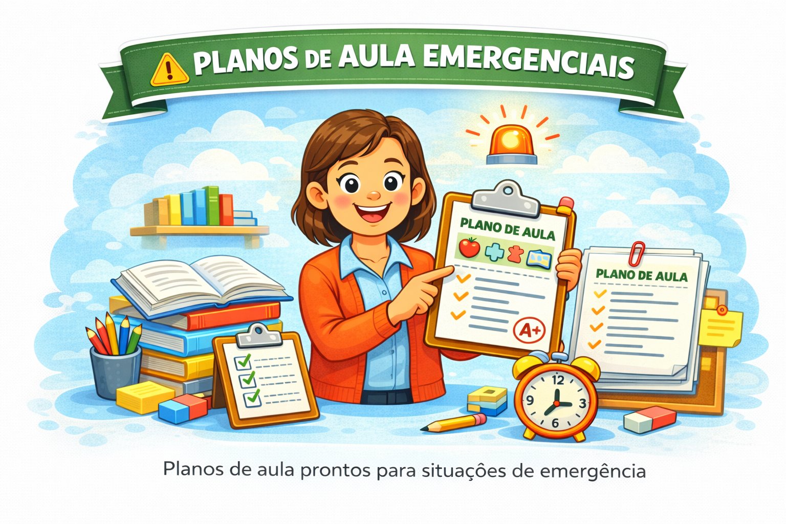 Bônus 5: Planos de Aula Emergenciais