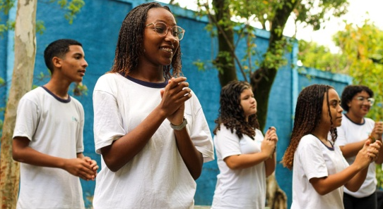Participação dos alunos